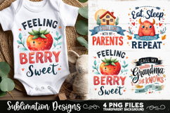 Cute Baby Quotes PNG Sublimation 4 Designs Product Image 5