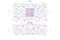 Bundle 6 Halloween 40oz Tumbler Sublimation Wrap SVG Product Image 9