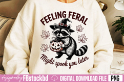 Feeling Feral might spook you later PNG Product Image 3