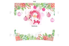 feeling jolly 40oz quencher tumbler sublimation full wrap high resolution transparant background