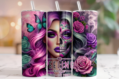 Feeling Kinda Idgaf Ish Today Tumbler, Funny Quotes Tumbler Product Image 1