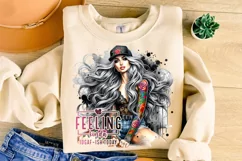 Feeling Kinda Idgaf Ish Today PNG, Funny Quotes PNG, Sassy Product Image 3
