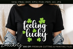 Saint Patricks Day SVG Shamrock Clover SVG Irish Lucky SVG Product Image 2