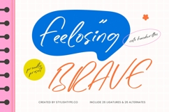 Feelosing Brave - Note Handwritten Product Image 1