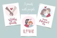 30 Valentine's Day cards and posters EPS / JPG Product Image 4