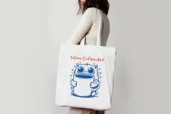 Cat & Coffee Doodle lineart Clipart SVG | PNG | EPS Product Image 3