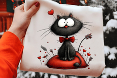 Feline Sweetheart Clipart Product Image 2