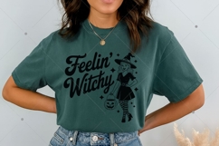 Fellin' Witchy SVG, Spooky Season SVG, Halloween Horror SVG Product Image 4