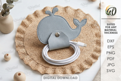 Felt Cable Organizers Bundle Laser Cut. Cord Organizer SVG Product Image 14