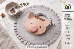 Felt Cable Organizers Bundle Laser Cut. Cord Organizer SVG Product Image 13