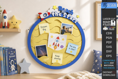 Felt Notes and Photo Organizer Laser Cut Bundle | Wall Board Product Image 7