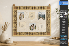 Felt Notes and Photo Organizer Laser Cut Bundle | Wall Board Product Image 9