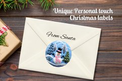 Colorful Snowman Ornament Bundle Png | Felt Christmas Png Product Image 8
