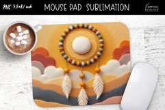 Colorful Magic and Celestial |Felted|Mouse Pad Design Product Image 1