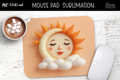 Colorful Magic and Celestial |Felted|Mouse Pad Design Product Image 1