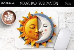 Colorful Magic and Celestial |Felted|Mouse Pad Design Product Image 1