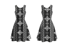 Snowflake Seamless Pattern | WInter Digital Paper Product Image 7