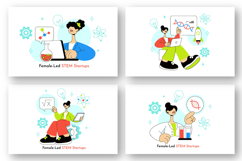 10 Female Led STEM Startups Illustration Product Image 2