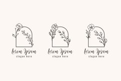 Feminine Botanical Logo Templates Product Image 1