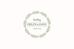 Feminine Floral Weeding Logo Collection Product Image 6