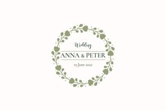 Feminine Floral Weeding Logo Collection Product Image 7