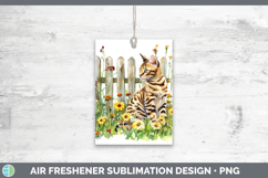 GorgeousFence Cats Air Freshener design.