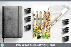 GorgeousFence Cats Pen Wrap design.