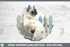 GorgeousFence Cats Wind Spinner design.