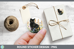 GorgeousFence Cats Stickers design.