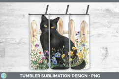 GorgeousFence Cats Tumbler design.
