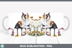 GorgeousFence Cats Mug Wrap design.
