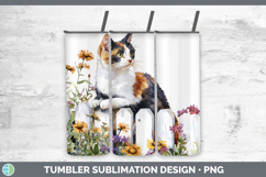 GorgeousFence Cats Tumbler design.
