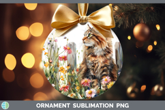GorgeousFence Cats Ornament design.