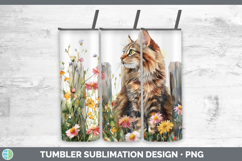GorgeousFence Cats Tumbler design.