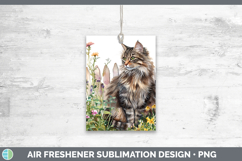 GorgeousFence Cats Air Freshener design.