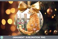 GorgeousFence Cats Ornament design.