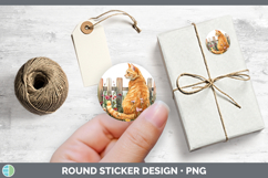 GorgeousFence Cats Stickers design.