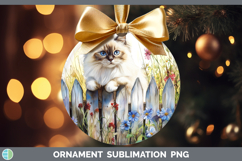 GorgeousFence Cats Ornament design.