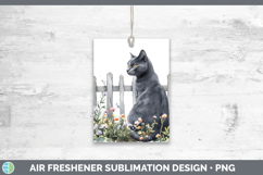 GorgeousFence Cats Air Freshener design.