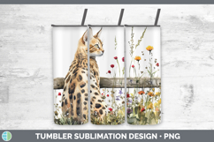 GorgeousFence Cats Tumbler design.
