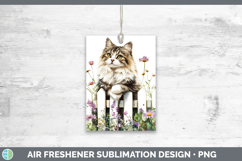 GorgeousFence Cats Air Freshener design.