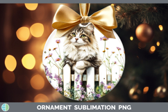 GorgeousFence Cats Ornament design.
