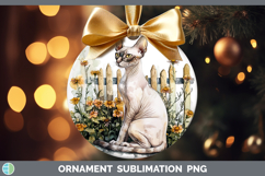 GorgeousFence Cats Ornament design.