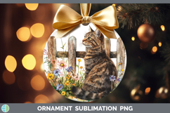 GorgeousFence Cats Ornament design.