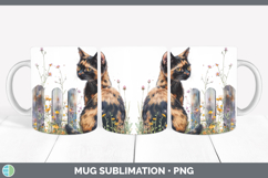 GorgeousFence Cats Mug Wrap design.