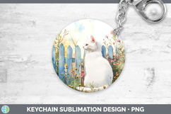 GorgeousFence Cats Keychain design.