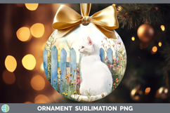 GorgeousFence Cats Ornament design.