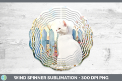 GorgeousFence Cats Wind Spinner design.