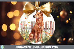 GorgeousFence Dogs 01 Ornament design.