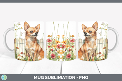 GorgeousFence Dogs 01 Mug Wrap design.